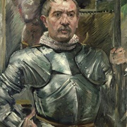 Self Portrait in Armor (Lovis Corinth)