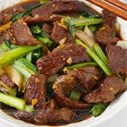 Beef in Oyster Sauce