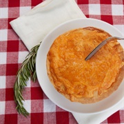 Fireman Derek's Bake Shop Buffalo Chicken Mac and Cheese Pot Pie