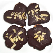 Vegan Chocolate-Covered Nougat Cookies
