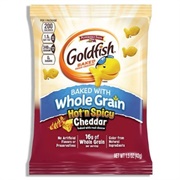 Baked With Whole Grain Goldfish Hot &amp; Spicy