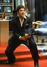 Al Pacino as Tony Montana in 'Scarface' (1983)