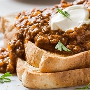 Mince on Toast