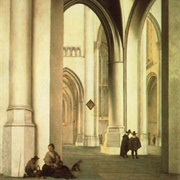 Interior of the St. Bavo Church, Haarlem (Pieter Jansz Saenredam)