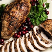 Cranberry and Apple Stuffed Turkey Breast