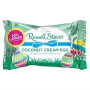 Russell Stover Coconut Cream Egg Dark Chocolate