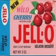 Wild Cherry Jell-O