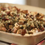 Pear, Prosciutto and Hazelnut Stuffing