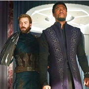 Captain Panther - Steve Rogers and T&#39;challa