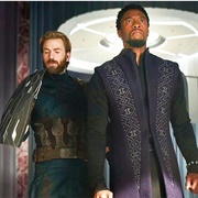 Captain Panther - Steve Rogers and T'challa