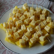 Cheddar and Pineapple