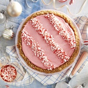 White Chocolate Peppermint Pie