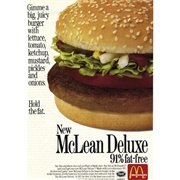 1991: McLean Deluxe, Mcdonald's