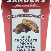 Sanders Milk Chocolate Caramel Pecan Clusters