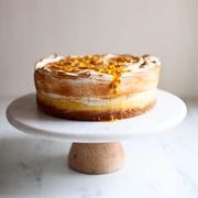Passion Fruit Meringue Cheesecake