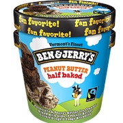 Peanut Butter Half Baked