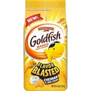 Flavor Blasted Goldfish Xtreme Cheddar & Sour Cream