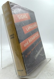 Signs, Languages, and Behaviors (Charles William Morris)