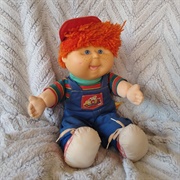 Baby Doll Boy Orange Hair