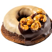 Max'd Out Artisanal Donuts Chocolate + PB Vegan & GF Donut