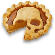 The Pie Hole Halloween Skull Pumpkin Pie