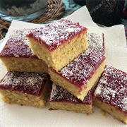 Raspberry Coconut Sponge