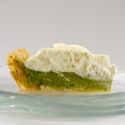 Green Tea Pie With Citrus Cream