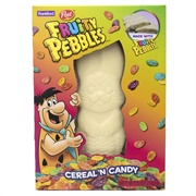 Frankford Fruity Pebbles Cereal 'N Candy Bunny