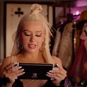 Christina Aguilera Nintendo Switch Commercial