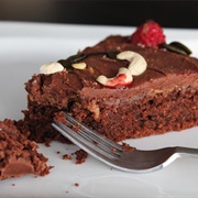 Vegan Chocolate Cake With Chocolate Frosting