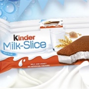 Kinder Milk Slice