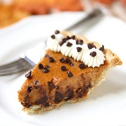 Chocolate Chip Pumpkin Pie