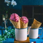 Strawberry Marshmallow Ice Cream
