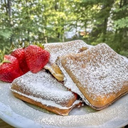 Strawberry Cream Cheese Campfire Pies