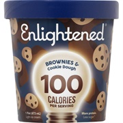 Enlightened Brownies & Cookie Dough Ice Cream