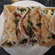 Egg and Green Onion Wrap