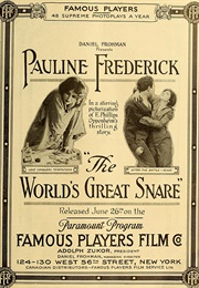 The World's Great Snare (1916)