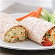 Egg and Israeli Couscous Wrap