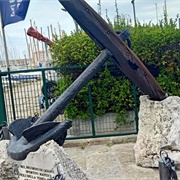The Anchor Statue Trieste