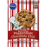 Pillsbury Peppermint Chocolate Chip Cookies