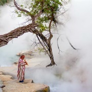 The Boiling River, Puerto Inca, Peru