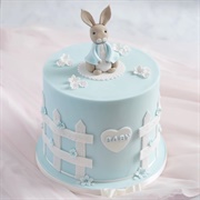 Blue Bunny Cake