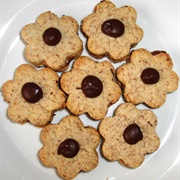 Vegan Almond Nougat Cookies