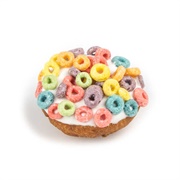 Jack Frost Donuts Froot Loops Cake Donut