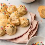 Birthday Cake Golden Oreo Truffles