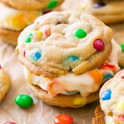 M&M Ice Cream Sandwich