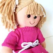 Baby Doll Girl Light Hair