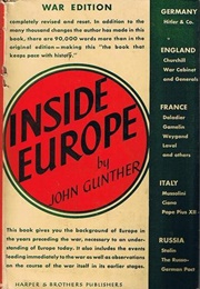 Inside Europe (John Gunther)