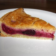 Vegan Berry Almond Cake