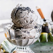 Black Sesame Ice Cream